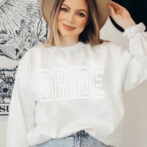 Etsy designer BRIDE sweatshirt